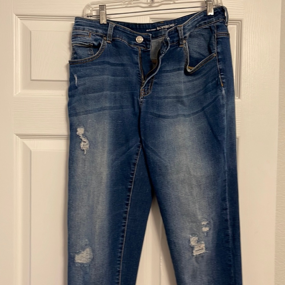 Chico’s boyfriend jeans. Size 1